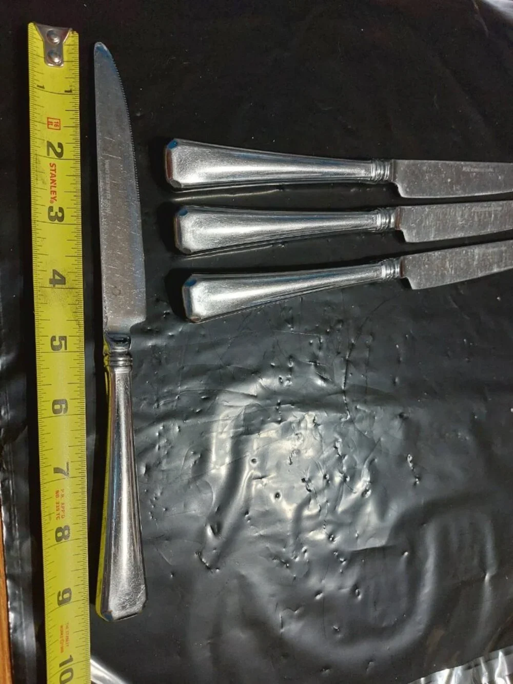 Martha Stewart Stainless Flatware Set Of 4 Knives 8